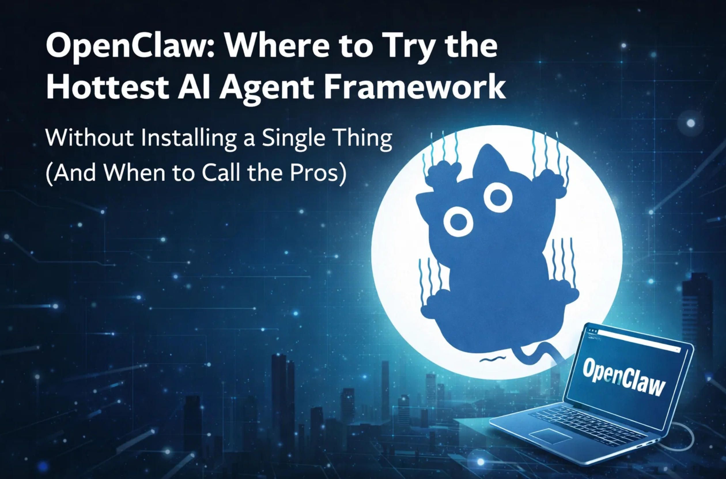 1. OpenClaw Without Installing.jpg