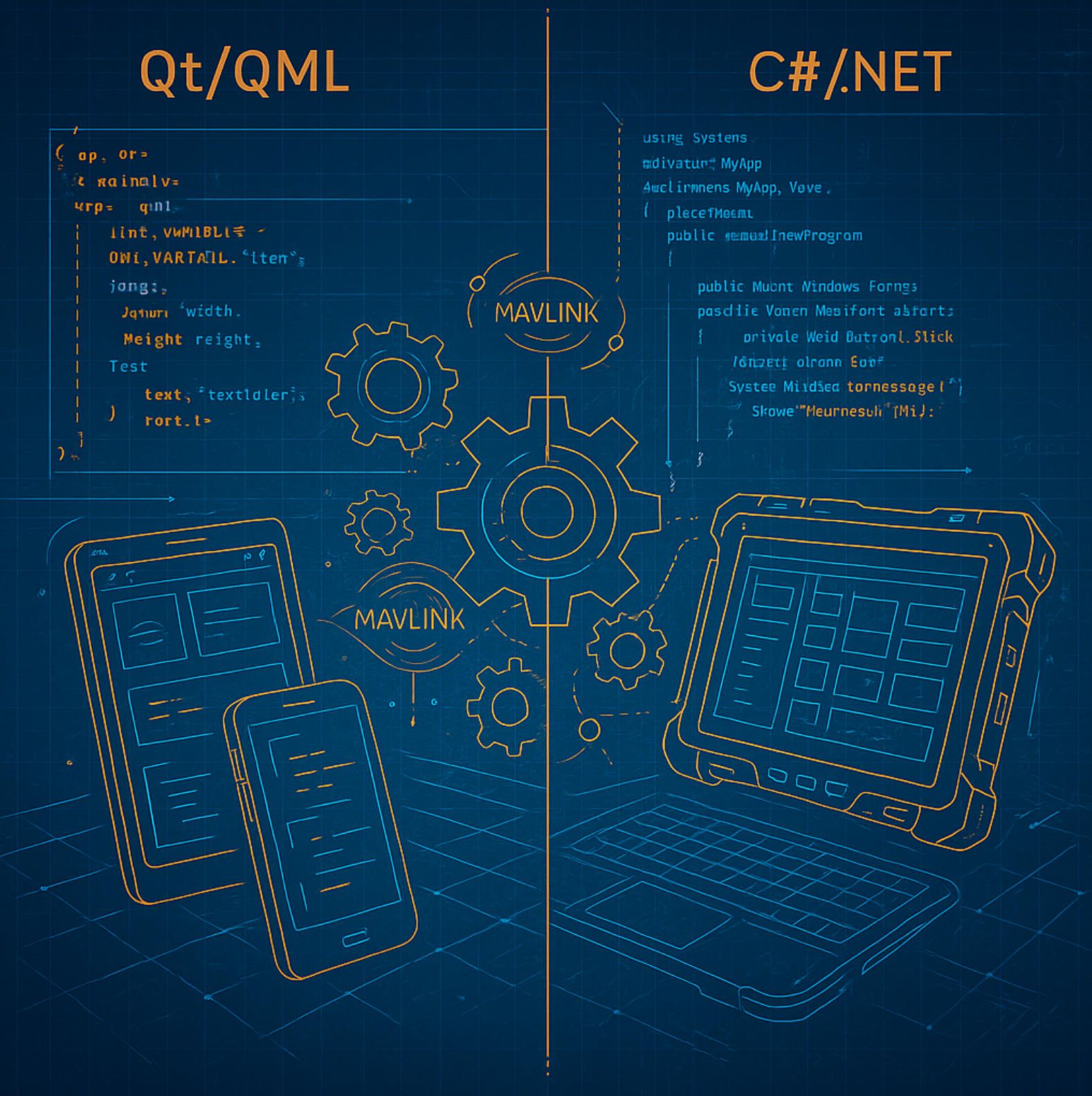 Engine Room App for Drone Control