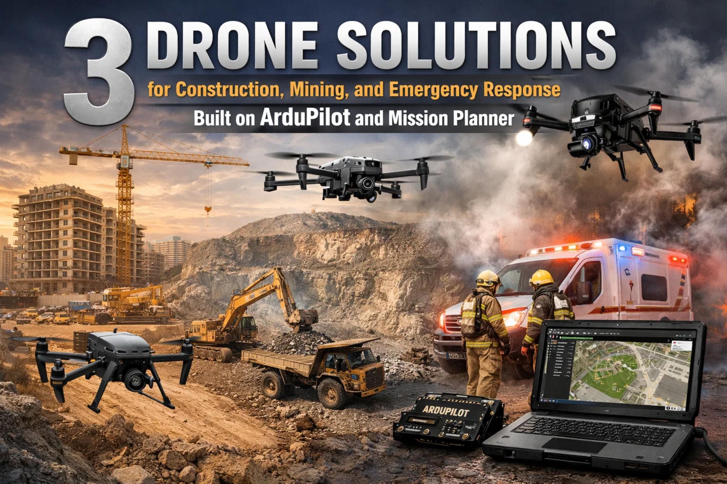 3 Drone Solutions on Ardupilot for Construction Mining and Emergency.jpg