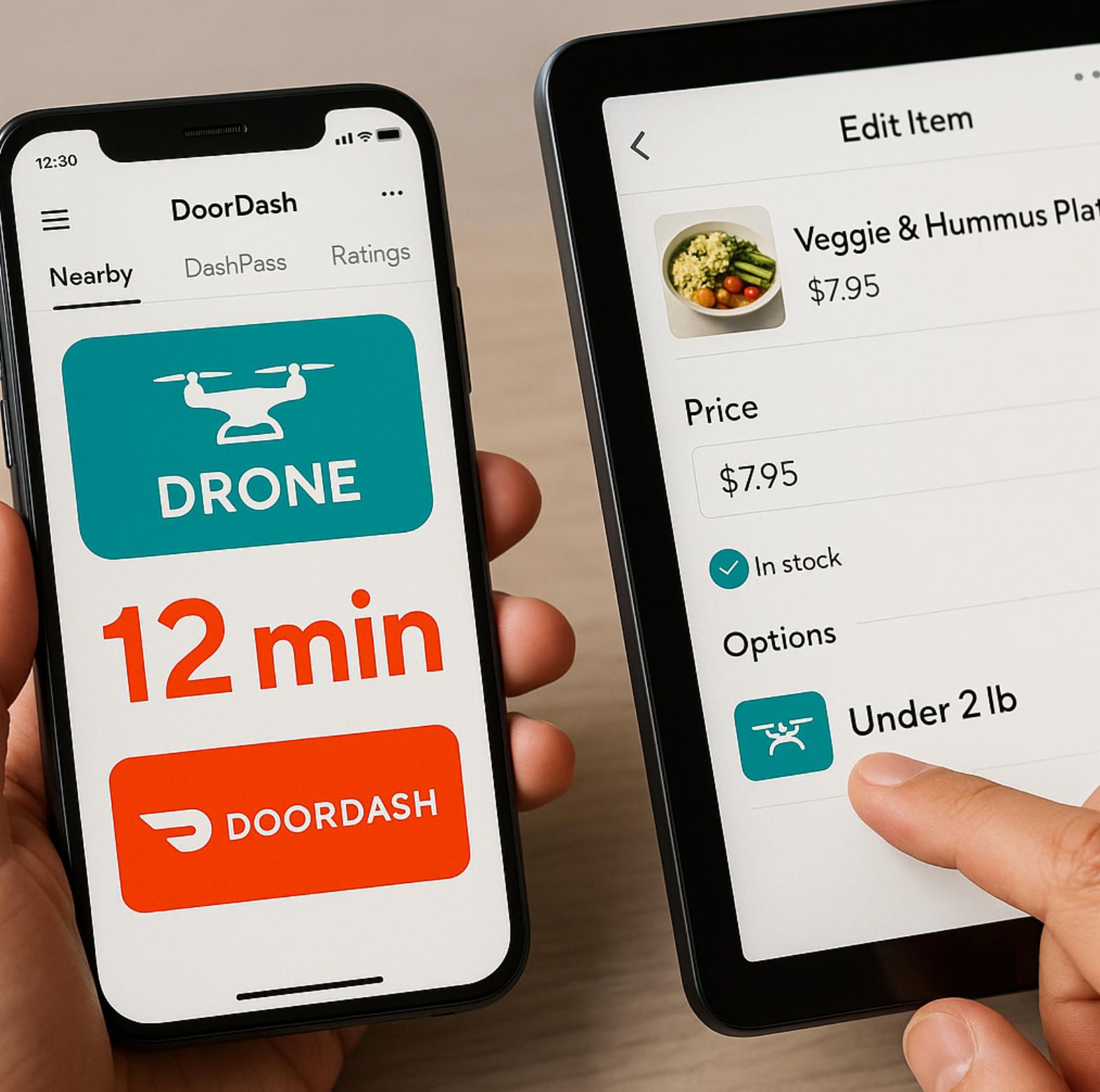 5.DoorDash drone delivery User Hacks.jpg